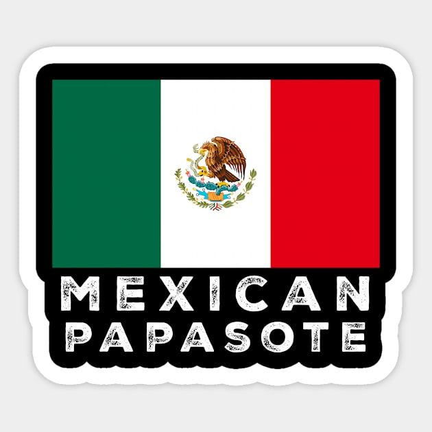 Mexican Papasote Flag Sticker by livania